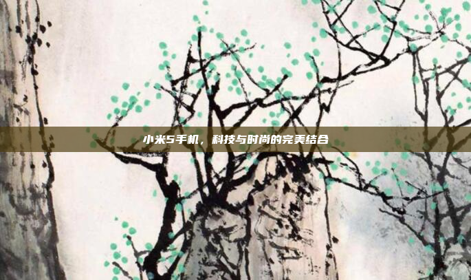 小米5手机,科技与时尚的完美结合