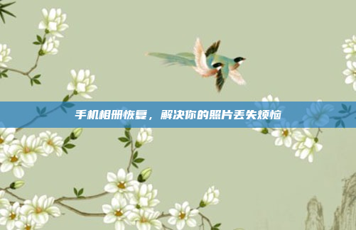 手机相册恢复,解决你的照片丢失烦恼