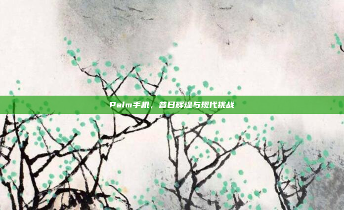 Palm手机,昔日辉煌与现代挑战