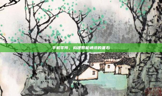 手机零件,构建智能通讯的基石