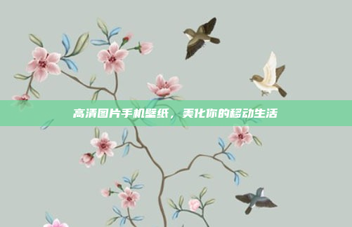 高清图片手机壁纸，美化你的移动生活