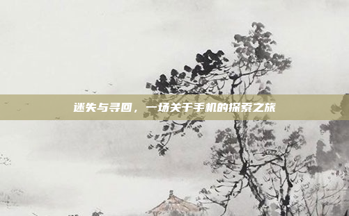迷失与寻回，一场关于手机的探索之旅