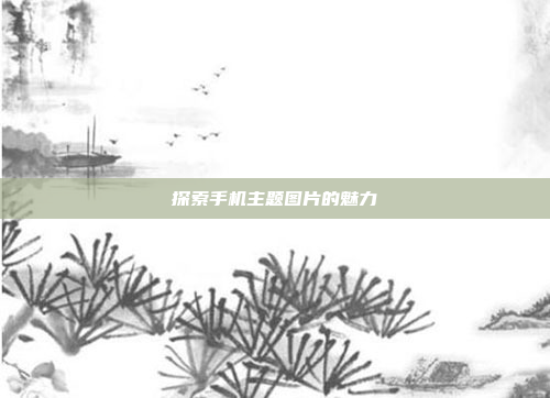 探索手机主题图片的魅力