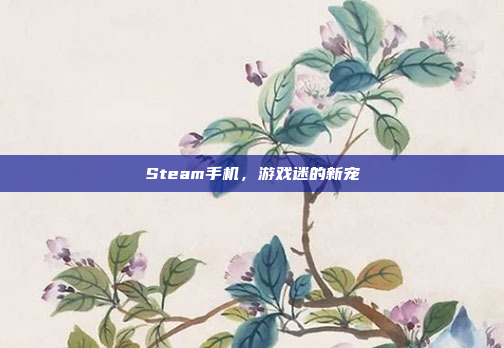 Steam手机,游戏迷的新宠