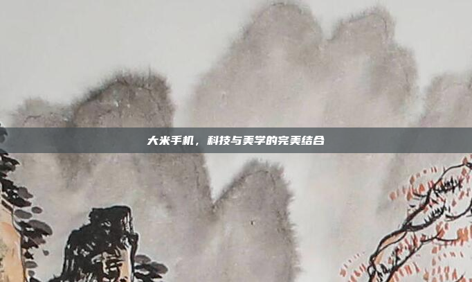 大米手机,科技与美学的完美结合