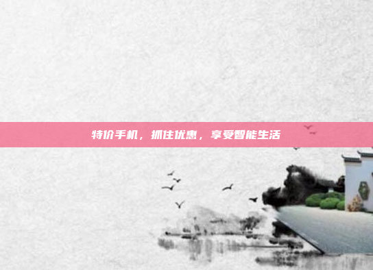 特价手机,抓住优惠,享受智能生活