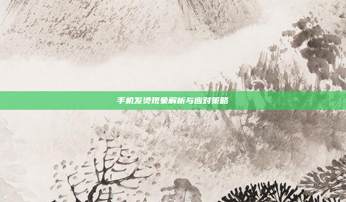 手机发烫现象解析与应对策略