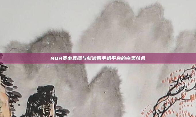 NBA赛事直播与新浪网手机平台的完美结合
