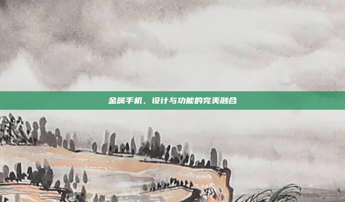 金属手机,设计与功能的完美融合