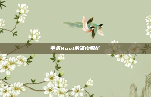 手机Root的深度解析